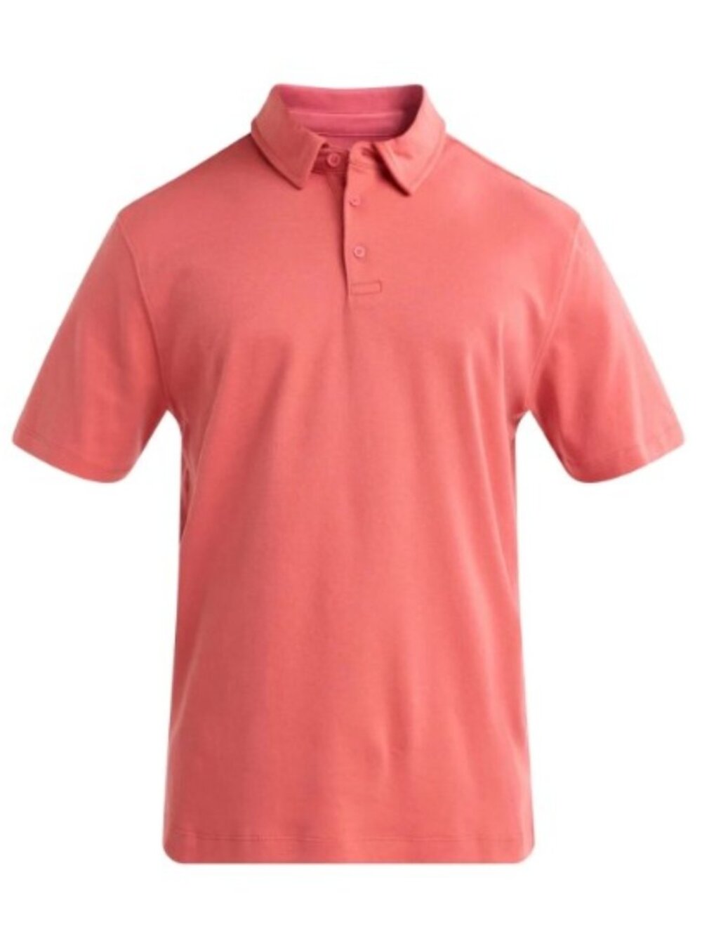 Men's Polo Shirt COTTON with Short Sleeves orange Size XL Free Assembly